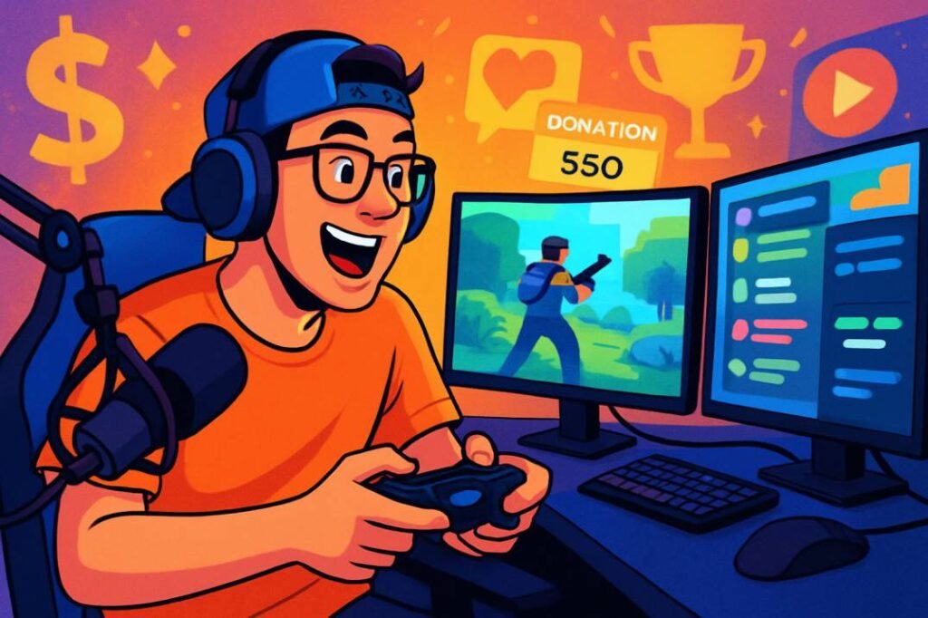 How Streamers Make Thousands Playing Video Games