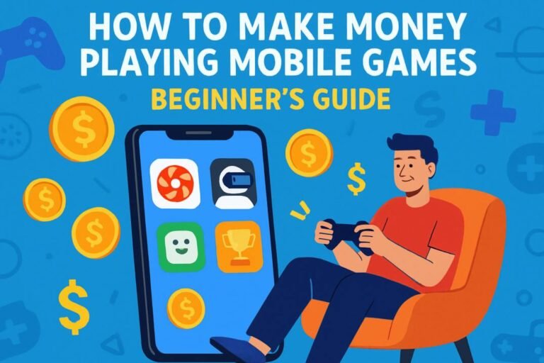 How to Make Money Playing Mobile Games Beginner’s Guide