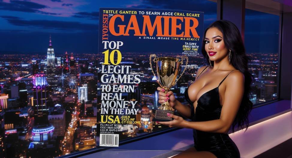 Top 10 Legit Games to Earn Real Money in the USA