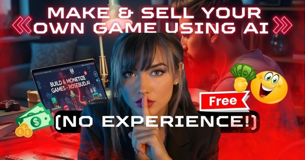 Make & Sell Your Own Game Using AI